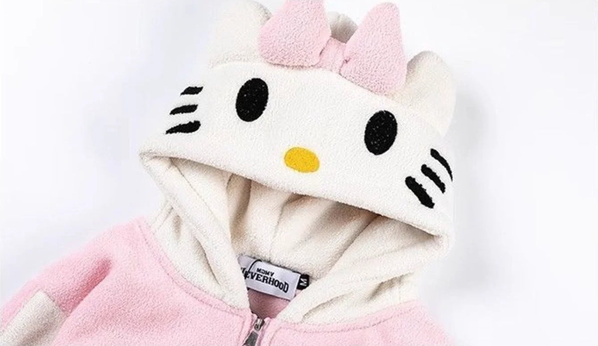 Cat-ear hood close-up